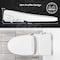 Bidetmate 3000 Series Bidet Seat, Remote Control, Elongated, White BM-3000R-E - alternate 2